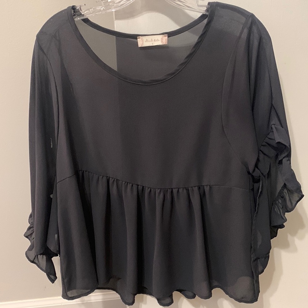 Babydoll Tunic Top size small